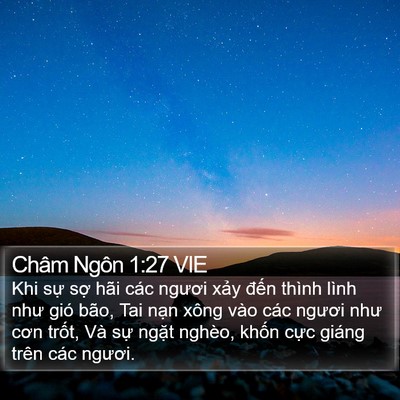 Châm Ngôn 1:27 VIE Bible Verse Image