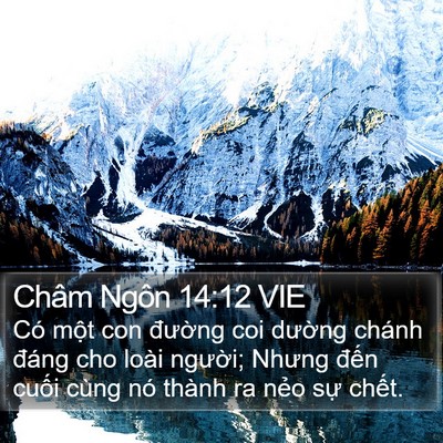 Châm Ngôn 14:12 VIE Bible Verse Image