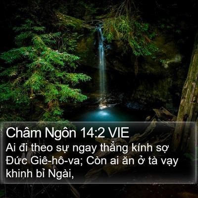 Châm Ngôn 14:2 VIE Bible Verse Image