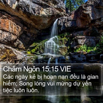 Châm Ngôn 15:15 VIE Bible Verse Image