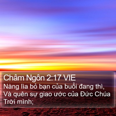 Châm Ngôn 2:17 VIE Bible Verse Image
