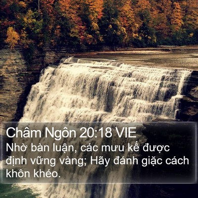 Châm Ngôn 20:18 VIE Bible Verse Image