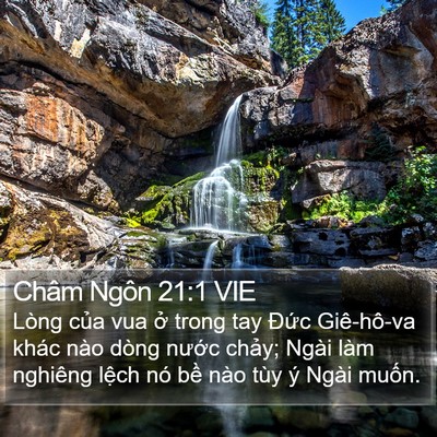 Châm Ngôn 21:1 VIE Bible Verse Image
