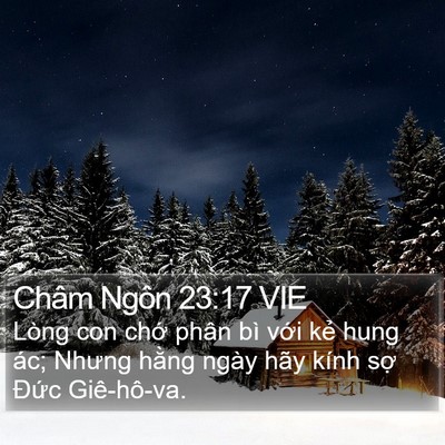 Châm Ngôn 23:17 VIE Bible Verse Image