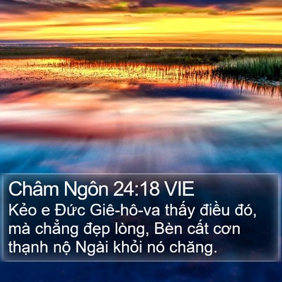 Châm Ngôn 24:18 VIE Bible Verse Image