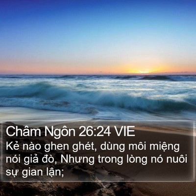 Châm Ngôn 26:24 VIE Bible Verse Image