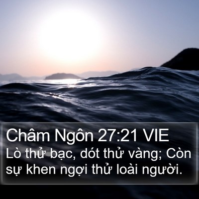 Châm Ngôn 27:21 VIE Bible Verse Image