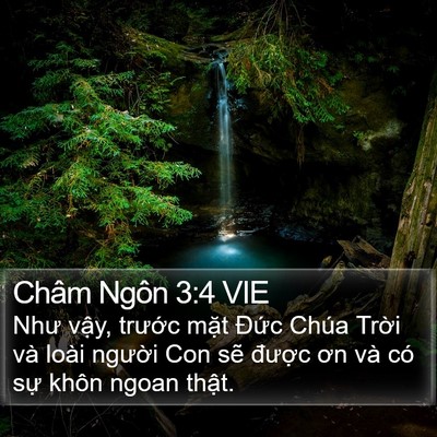 Châm Ngôn 3:4 VIE Bible Verse Image