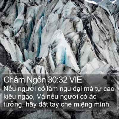 Châm Ngôn 30:32 VIE Bible Verse Image