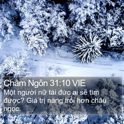 Châm Ngôn 31:10 VIE Bible Verse Image