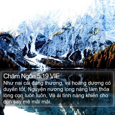 Châm Ngôn 5:19 VIE Bible Verse Image