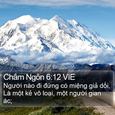 Châm Ngôn 6:12 VIE Bible Verse Image