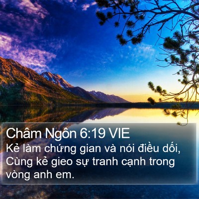 Châm Ngôn 6:19 VIE Bible Verse Image
