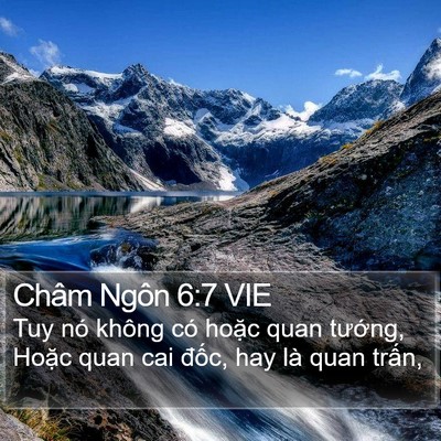 Châm Ngôn 6:7 VIE Bible Verse Image