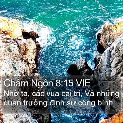 Châm Ngôn 8:15 VIE Bible Verse Image