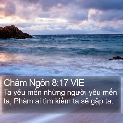 Châm Ngôn 8:17 VIE Bible Verse Image