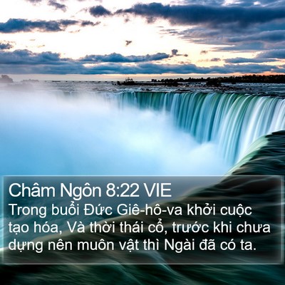 Châm Ngôn 8:22 VIE Bible Verse Image