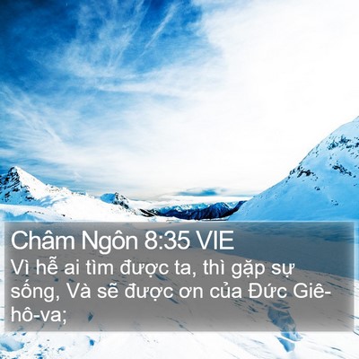 Châm Ngôn 8:35 VIE Bible Verse Image