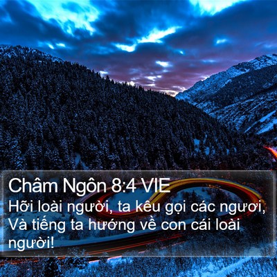 Châm Ngôn 8:4 VIE Bible Verse Image
