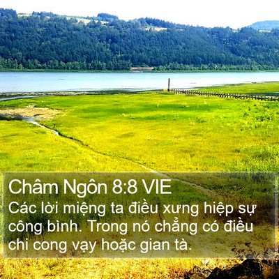 Châm Ngôn 8:8 VIE Bible Verse Image