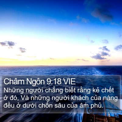 Châm Ngôn 9:18 VIE Bible Verse Image