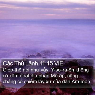 Các Thủ Lãnh 11:15 VIE Bible Verse Image