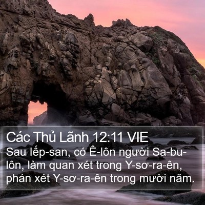 Các Thủ Lãnh 12:11 VIE Bible Verse Image