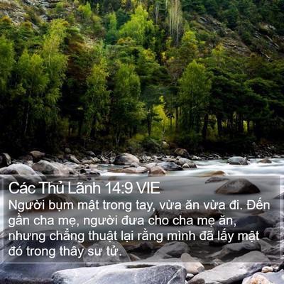 Các Thủ Lãnh 14:9 VIE Bible Verse Image