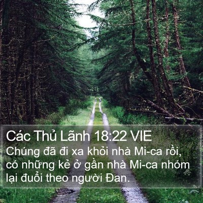 Các Thủ Lãnh 18:22 VIE Bible Verse Image