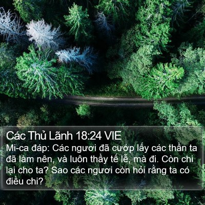 Các Thủ Lãnh 18:24 VIE Bible Verse Image