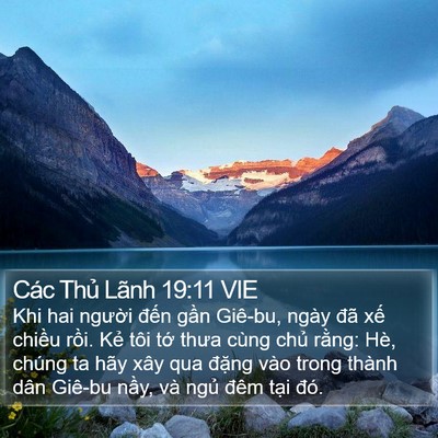 Các Thủ Lãnh 19:11 VIE Bible Verse Image
