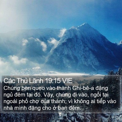 Các Thủ Lãnh 19:15 VIE Bible Verse Image