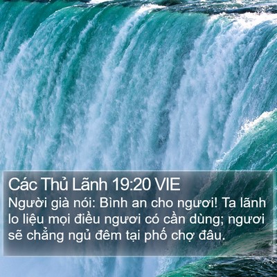 Các Thủ Lãnh 19:20 VIE Bible Verse Image