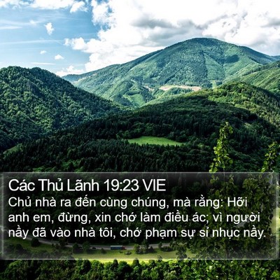 Các Thủ Lãnh 19:23 VIE Bible Verse Image