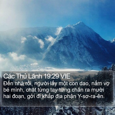 Các Thủ Lãnh 19:29 VIE Bible Verse Image