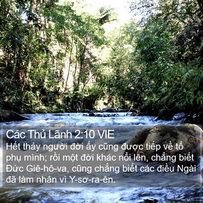 Các Thủ Lãnh 2:10 VIE Bible Verse Image