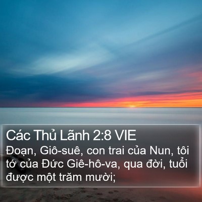 Các Thủ Lãnh 2:8 VIE Bible Verse Image