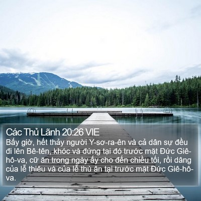 Các Thủ Lãnh 20:26 VIE Bible Verse Image