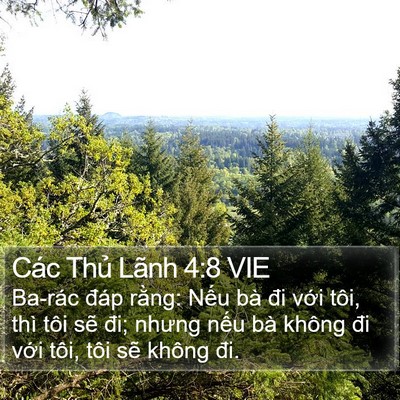 Các Thủ Lãnh 4:8 VIE Bible Verse Image