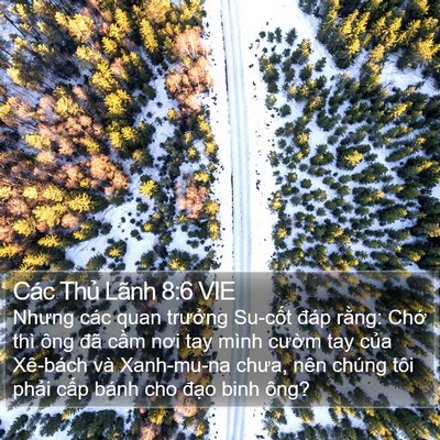 Các Thủ Lãnh 8:6 VIE Bible Verse Image