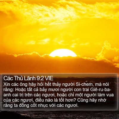 Các Thủ Lãnh 9:2 VIE Bible Verse Image