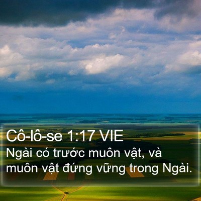 Cô-lô-se 1:17 VIE Bible Verse Image