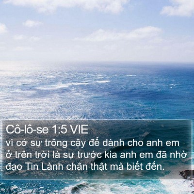 Cô-lô-se 1:5 VIE Bible Verse Image