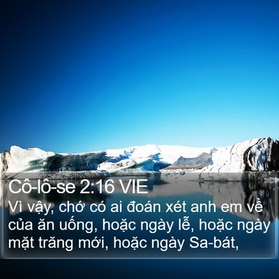 Cô-lô-se 2:16 VIE Bible Verse Image