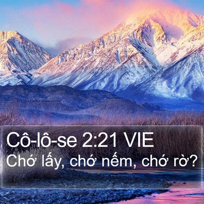 Cô-lô-se 2:21 VIE Bible Verse Image