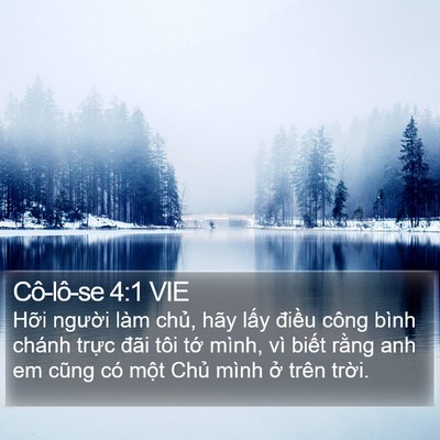 Cô-lô-se 4:1 VIE Bible Verse Image