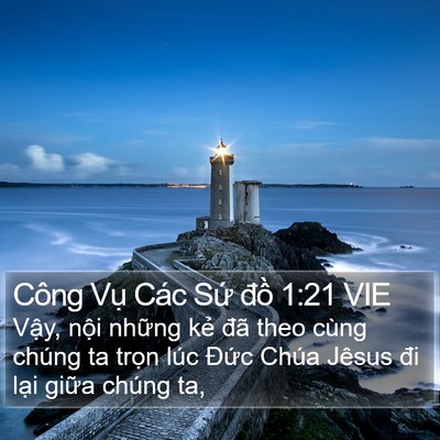 Công Vụ Các Sứ đồ 1:21 VIE Bible Verse Image