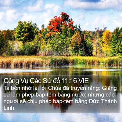 Công Vụ Các Sứ đồ 11:16 VIE Bible Verse Image