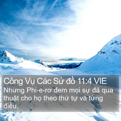 Công Vụ Các Sứ đồ 11:4 VIE Bible Verse Image