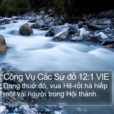 Công Vụ Các Sứ đồ 12:1 VIE Bible Verse Image